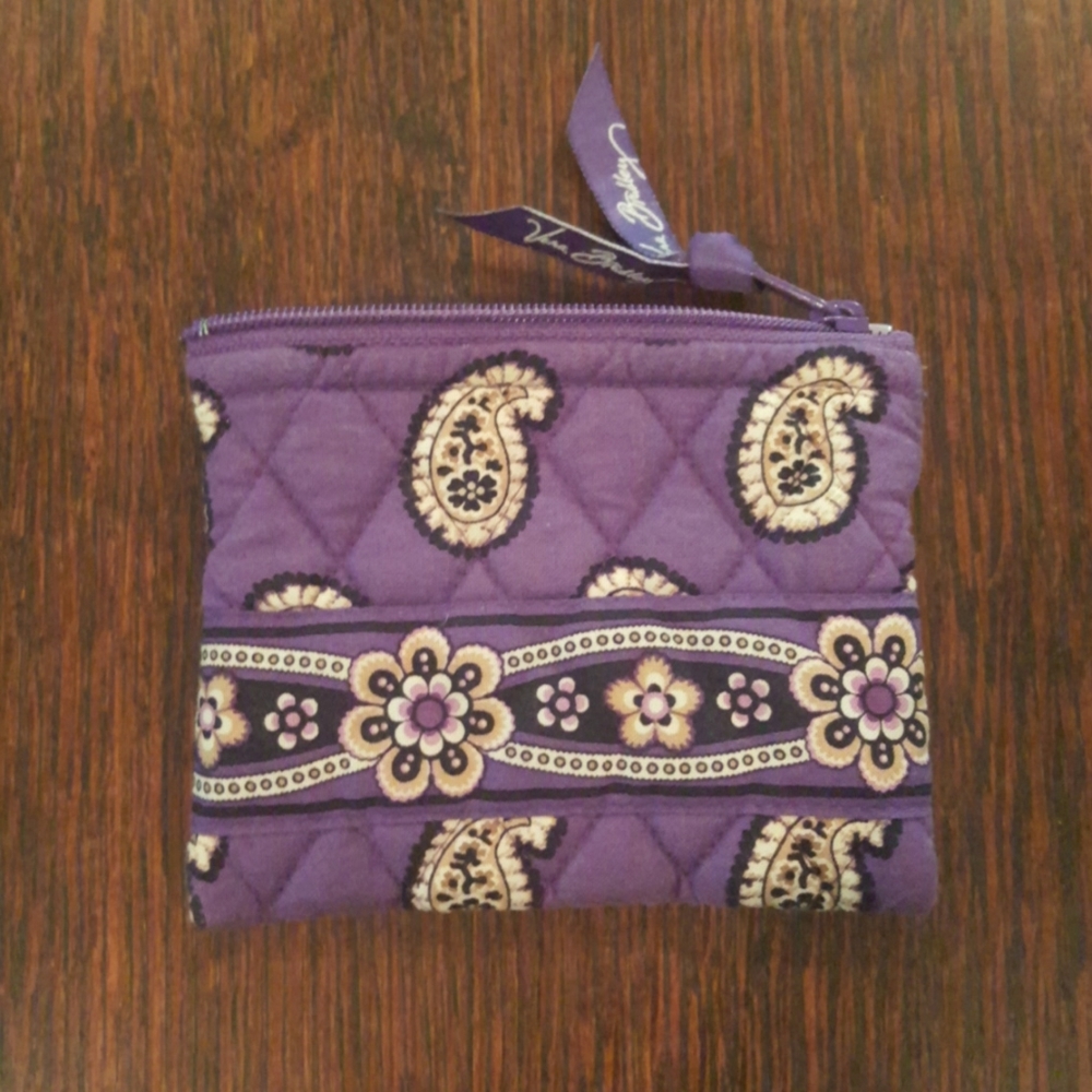 COPY - RETIRED PATTERN Vera Bradley small zip bag